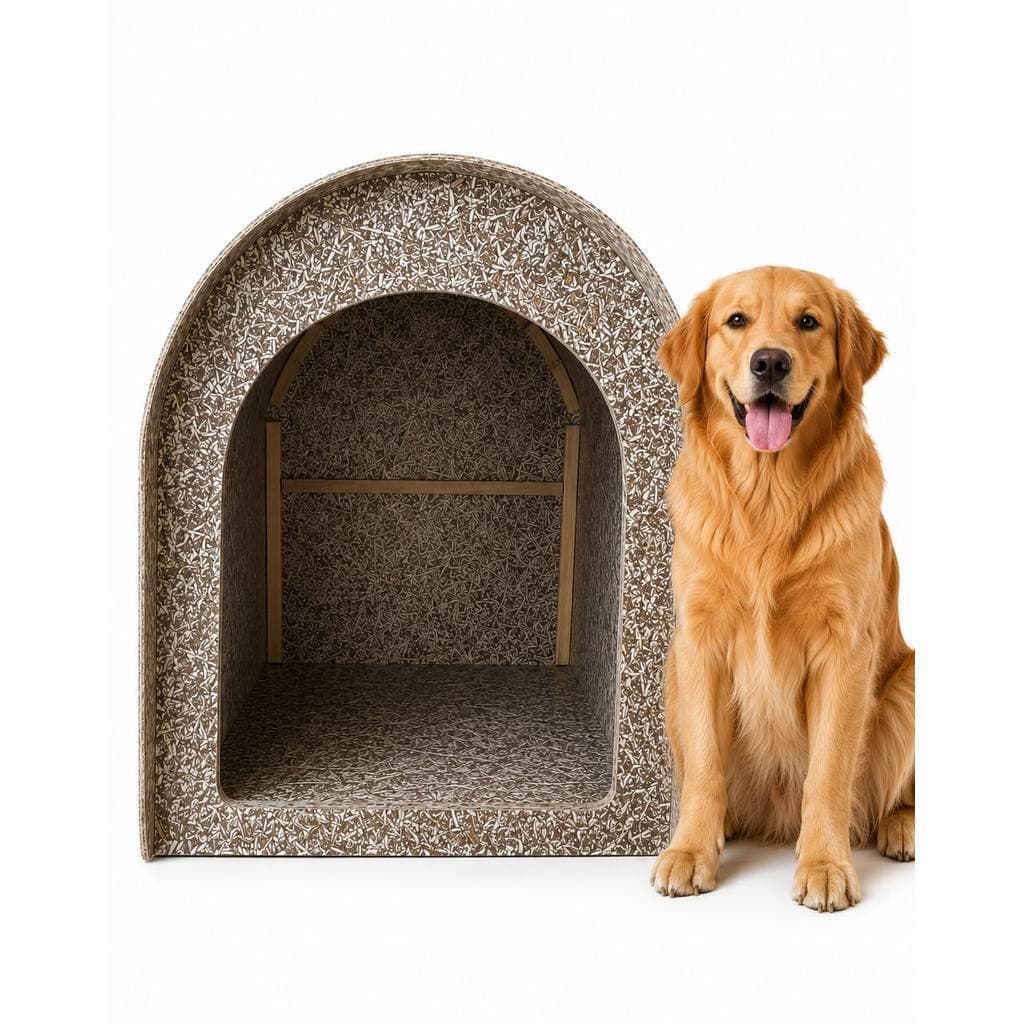 Casinha Madeira Ecológica Para Cães Pet N5 Para Cachorros Casa