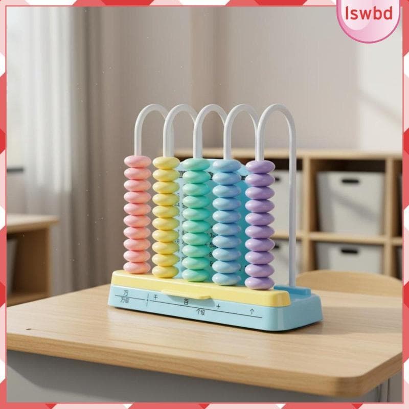 [Lswbd] Ábaco Aritmético Contas Coloridas Brinquedo Matemático Números Infantis Aprendendo Brinquedos Educativos Para Cr