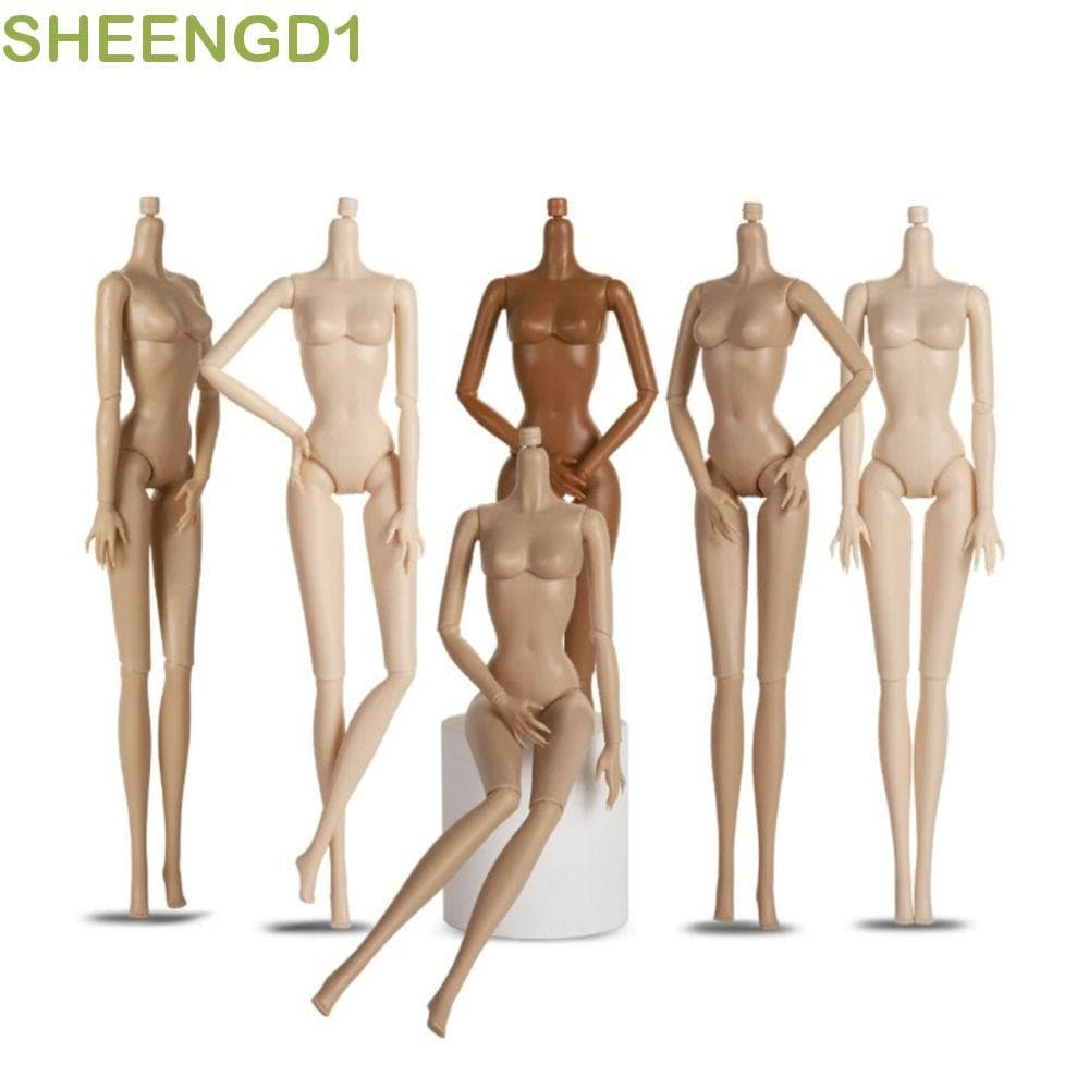 SHEENGD1 Bonecas BJD Nuas Articuladas , Boneca Sólida Móvel Super Modelo , Corpo De 1/6