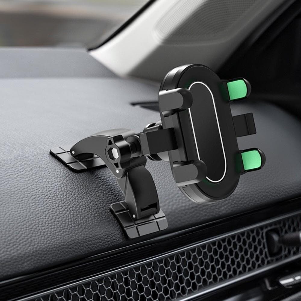 Suporte Para Carro Com Cabeça Esférica , Rotação De 360 Graus , Telefone De 17 Mm , Base Adesiva Dupla Celular