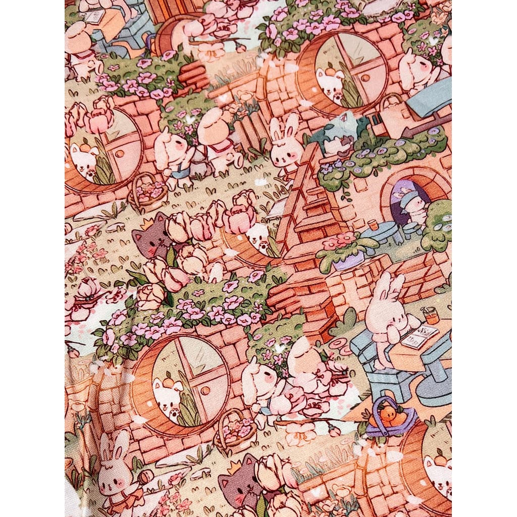 Coelho algodão 20 tecido liso feito à mão Patchwork grampo de cabelo tecido faça você mesmo