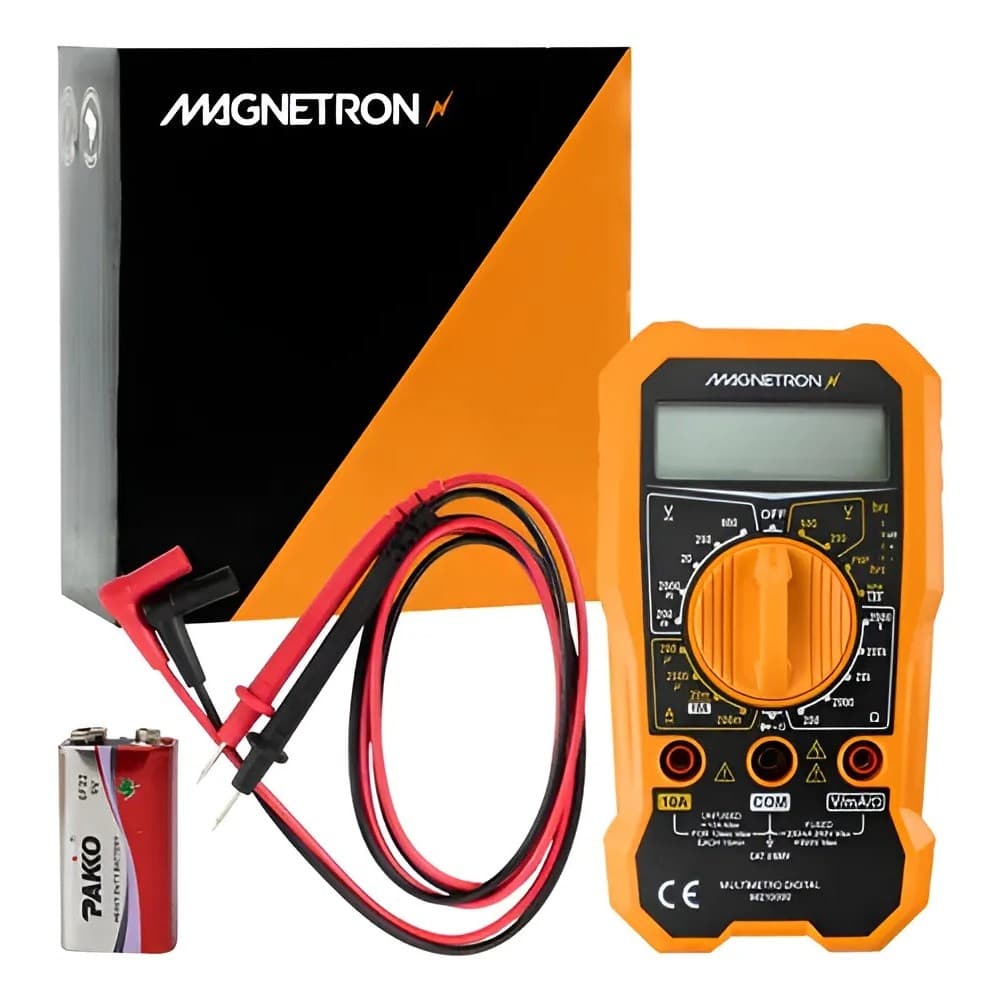 Multímetro Digital Universal 600v 10a Magnetron