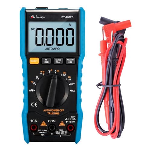 Multimetro Digital Profissional Lcd Com Ncv E1507b - Minipa