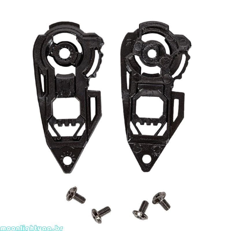 moonlightyaa1 1 Par Protetor Facial Viseiras De Pára-Brisa Base Capacetes De Moto Acessório Para JK 316 AIS 607 Ge