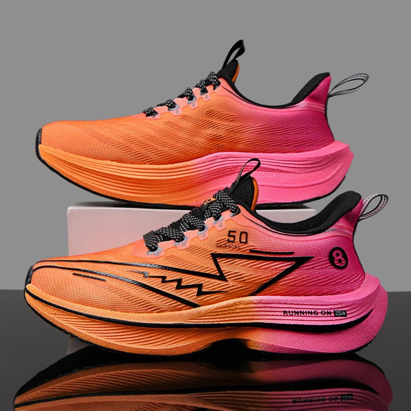 Tênis de corrida masculino estudantes novo estilo absorção de choque sapatos esportivos tênis feminino 3316