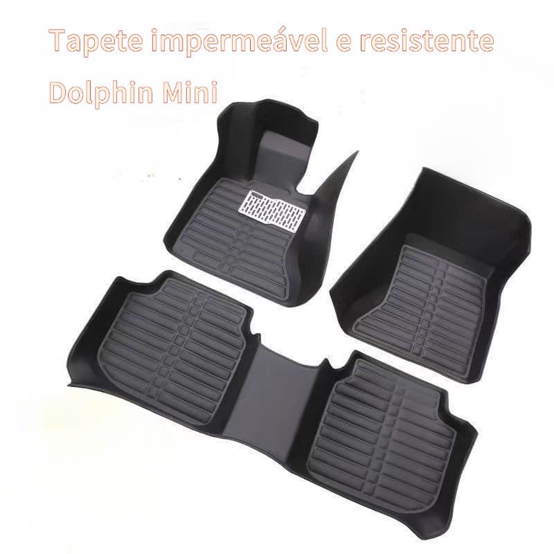 Tapete automotivo à prova d'água – resistente e fácil de limpar, para BYD DOLPHIN