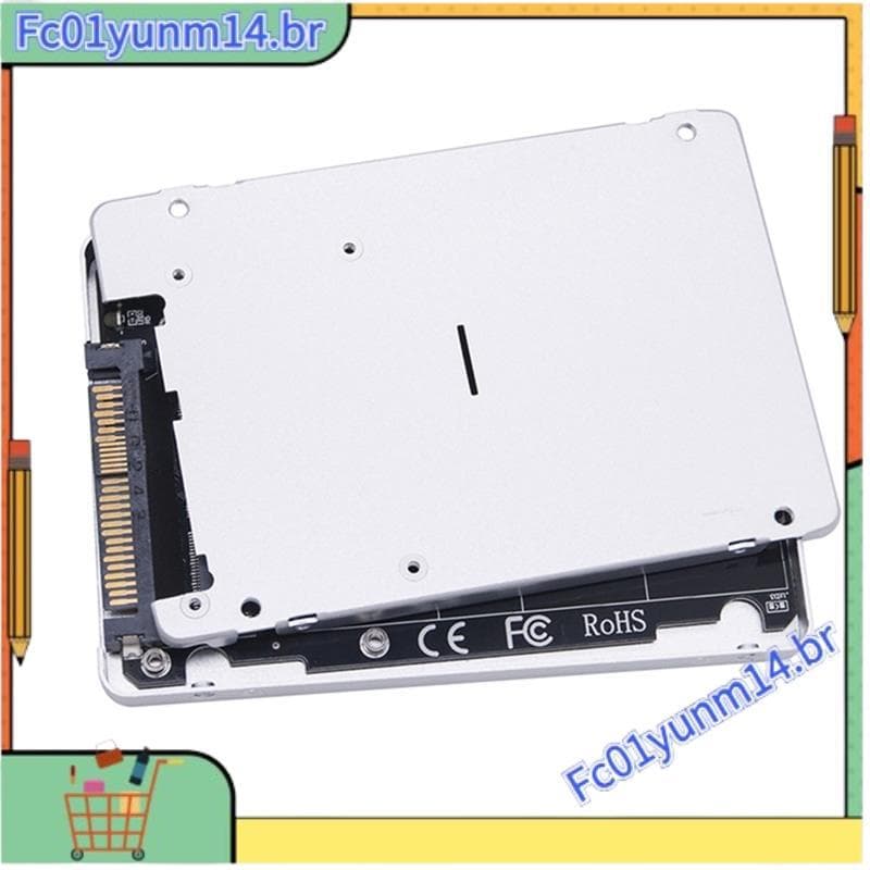 M . 2 NVMe SATA-Bus NGFF SSD Para PCI-E U Adaptador SFF8639 U2 Caixa De Disco Rígido Externo Estado Sólido SFF-8639 PC-E