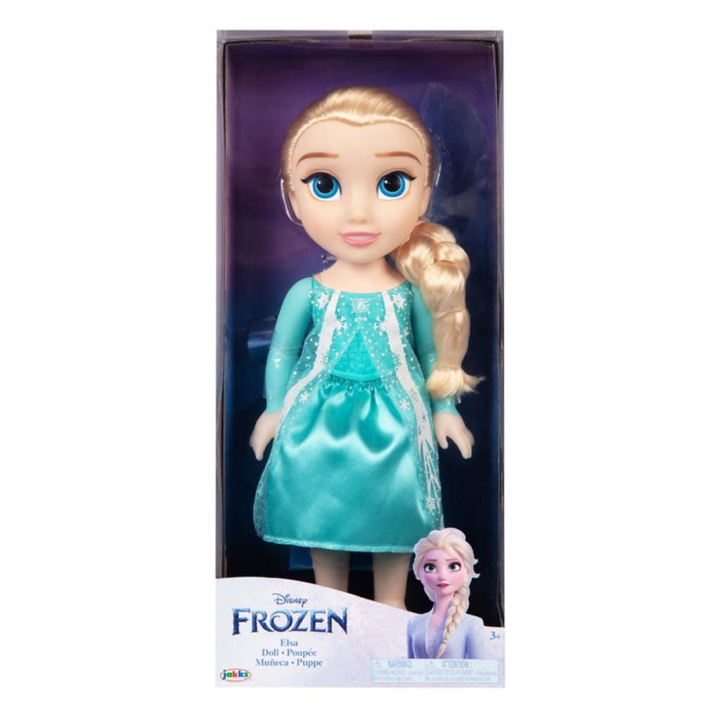 Boneca Elsa Frozen Articulada 38cm Toddler Disney Multikids