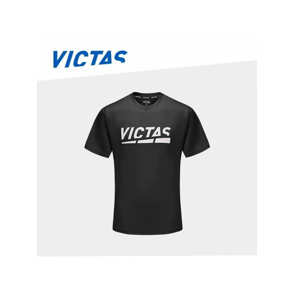 VICTAS VICTAS Tênis de mesa esportivo de manga curta tênis de mesa camiseta esportiva novo estilo camisa Cultural086507