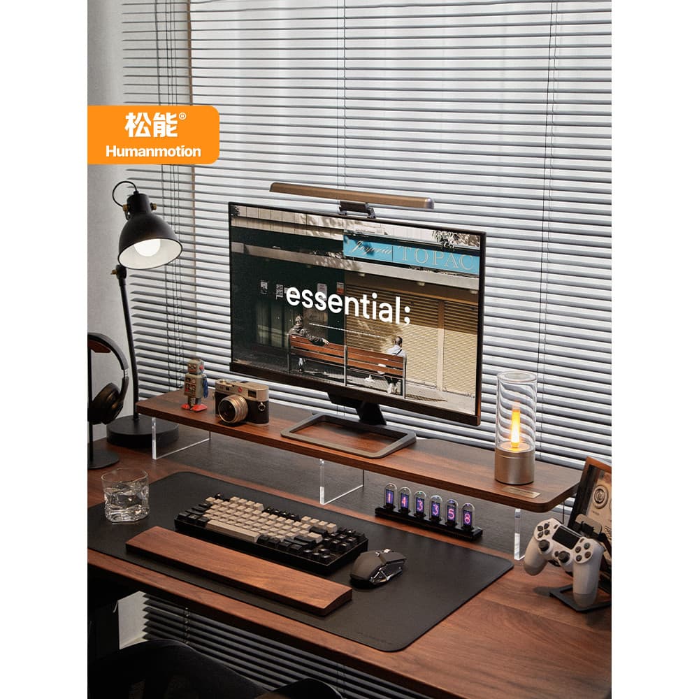 Songneng desktop elevado rack acrílico desktop computador rack escritório desktop Monitor de armazenamento mesa armazena