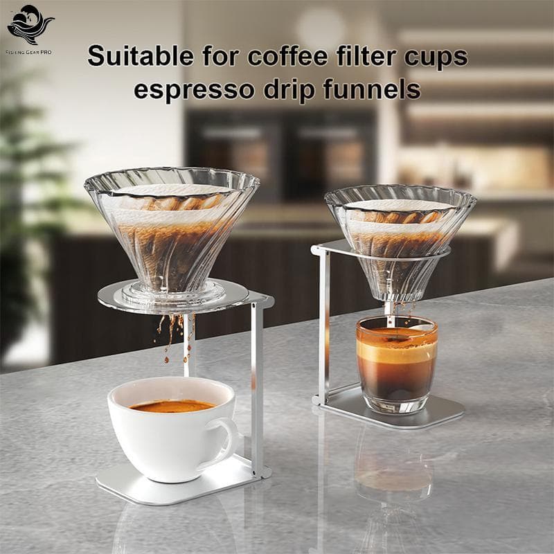 Suporte Para Cafeteira PFG , Portátil E Dobrável Máquina De Café Expresso De Escritório Com Base FG
