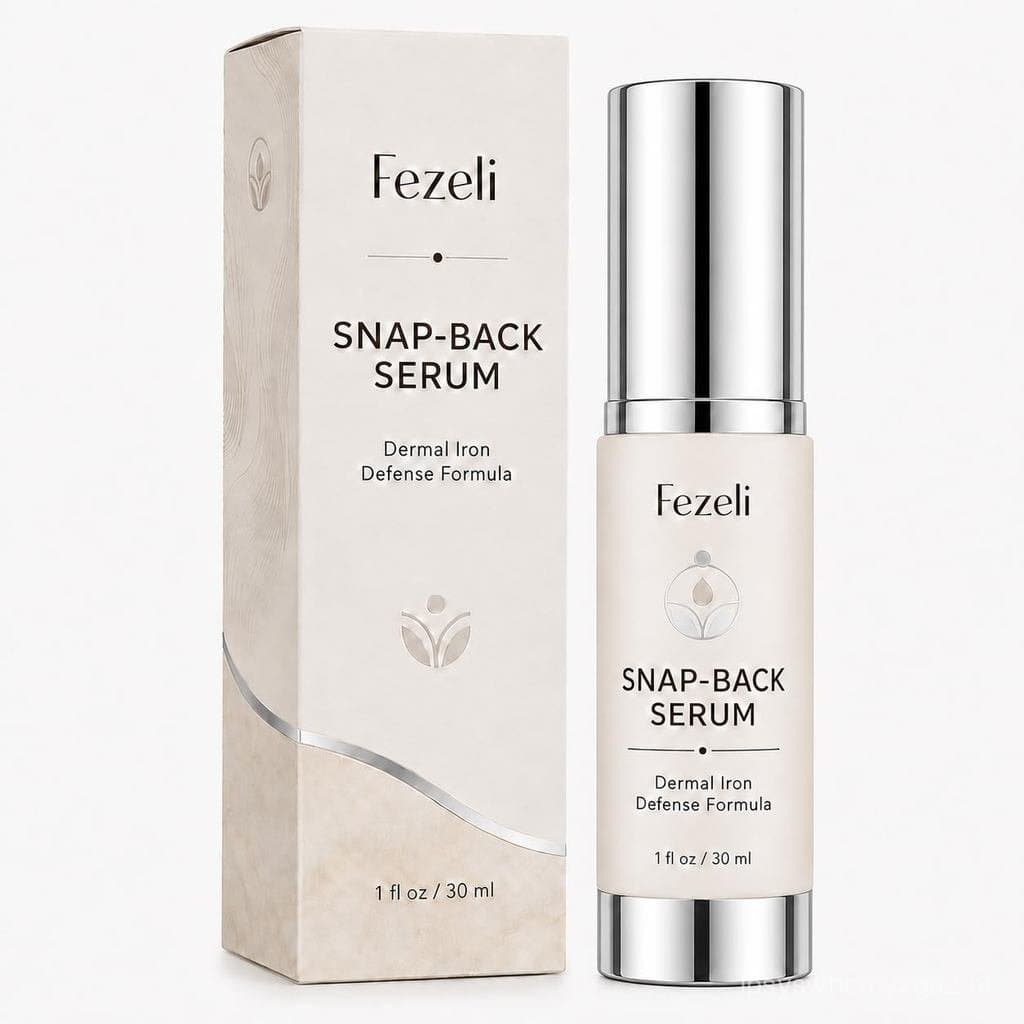 Fezeli Snap-Back Serum, Sérum de Peptídeos com Peptídeos de Cobre, Vitamina C e Niacinamida, Sérum Facial Hidratante Lev
