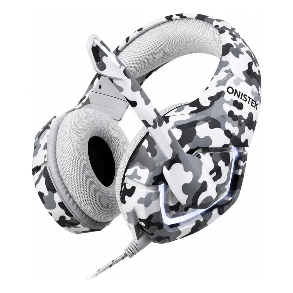 Fone de Ouvido Gamer Onistek ON-FN601 50mm com Microfone Cabo 2m para Notebook
