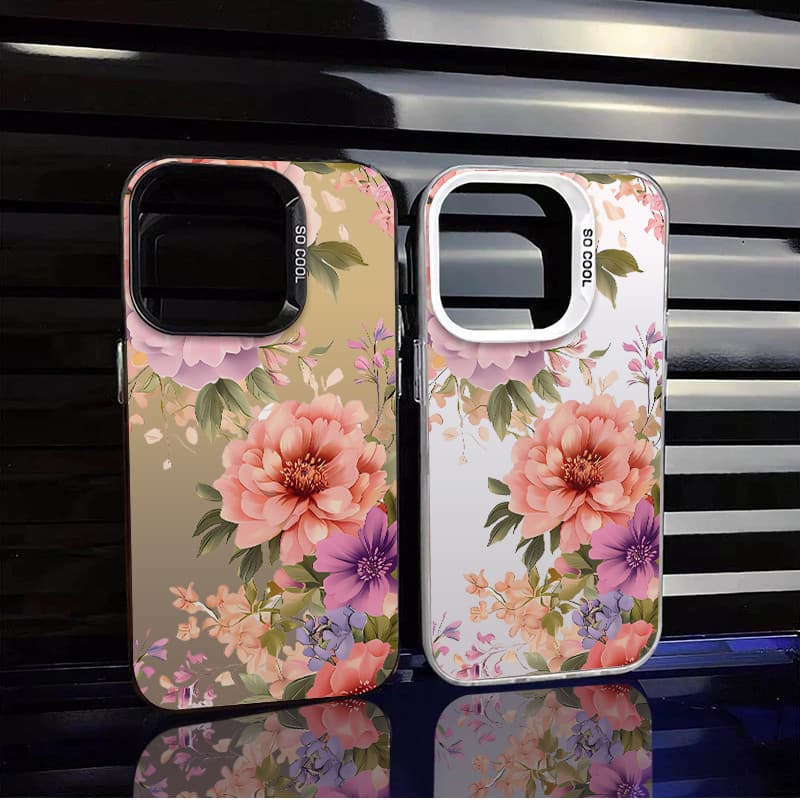 Capinha de celular para Samsung S24 Ultra S25 Ultra A15 A16 A14 A13 A17 A07 A05 A55 A35 capinha flores 243