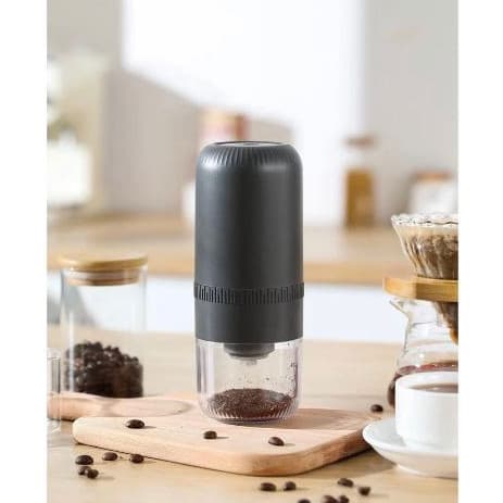 Máquina de Moer Café Moedor de Grãos Elétrico Doméstico Portátil Moedor de Café em Grãos