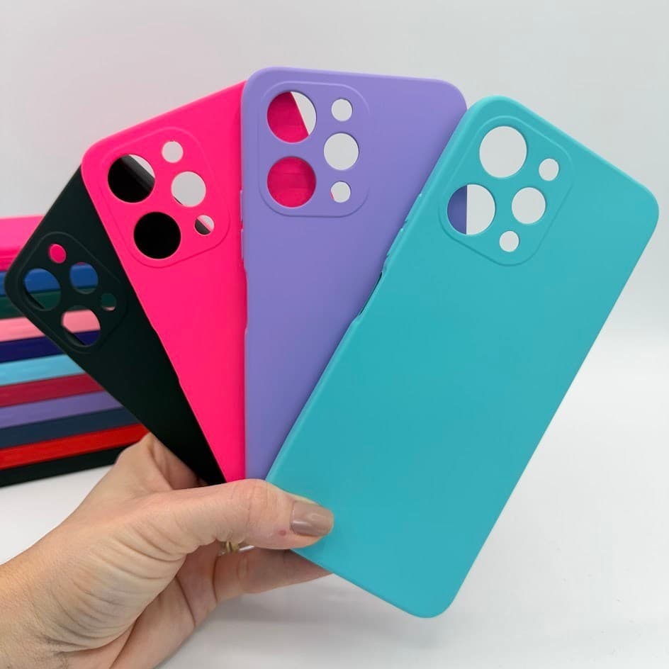 Capa Para Xiaomi Redmi 12 Silicone Aveludada Capinha de Celular