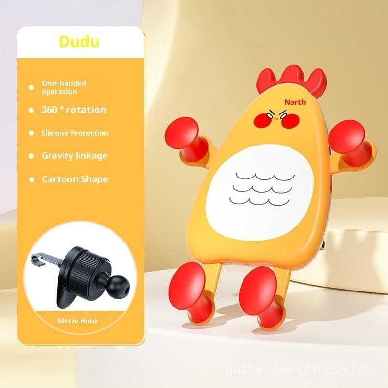 Suporte de Telefone para Volante de Carro, Suporte para Smartphone Mãos Livres, Suporte Portátil Universal para Celular,