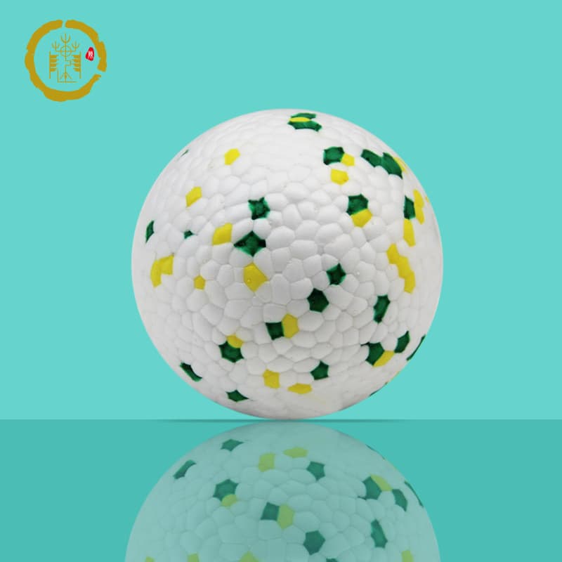 Φ φ 7.0cm ETPU bola de pipoca para cachorro, bola Pop-up ultraleve resistente à mordida, brinquedo para cachorro, fácil 
