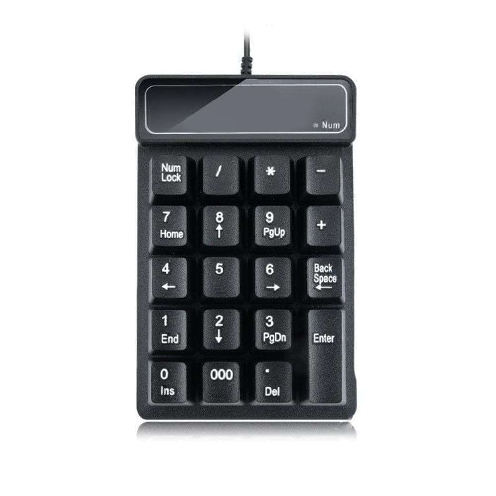 Teclado Numérico Sem Fio 2.4G , Com De Sensação Mecânica Pequeno Bluetooth Para Computador , À Prova D'água