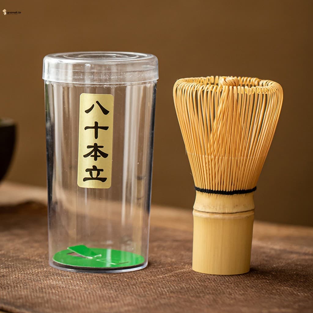 Conjunto De Batedor Matcha Tradicional Orgânico Cerimonial Para Amantes De Chá Pais Colega Chefe