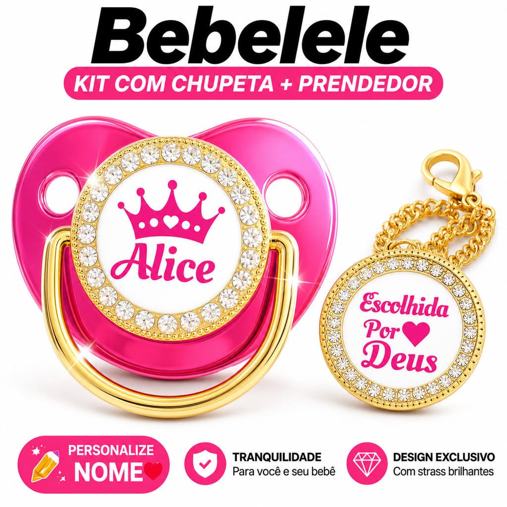 Chupeta para bebês com nome personalizado do bebê, chupeta de silicone BPA Free &5UQF