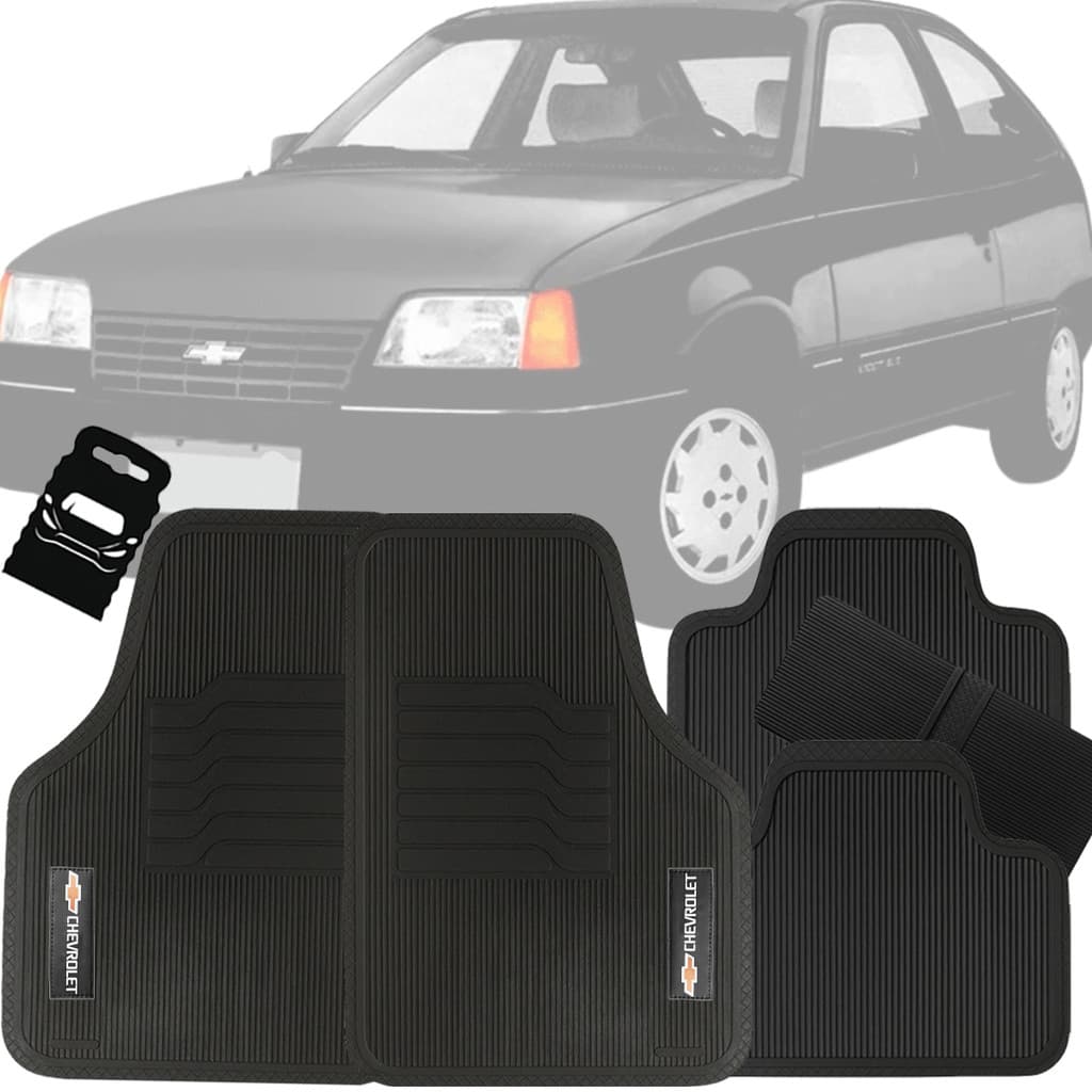 Tapete Automotivo Universal Borracha Kadet 1985 1986 1987 1988 1989 1990 1991 1992 1993 1994 1995 1996