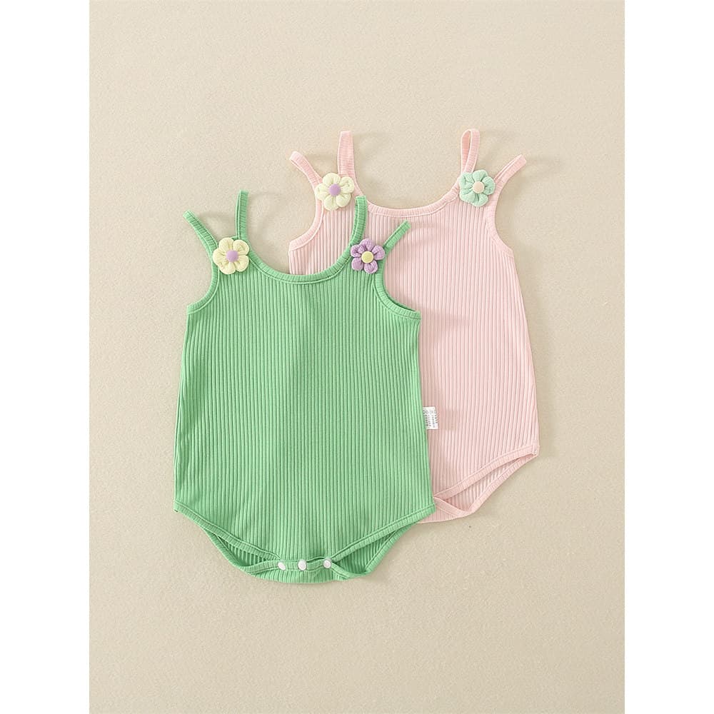 Bebê roupas de bebê verão estilo fino respirável bonito bebê menina macacão de algodão puro recém-nascido verão estiling