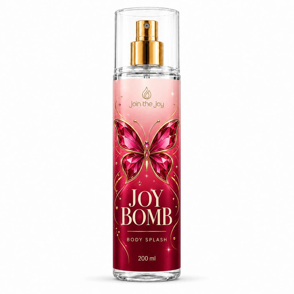 Body Splash Feminino Bomb Joy 200ml Perfume Corporal Inspirado em Perfume Importado Alta Fixação