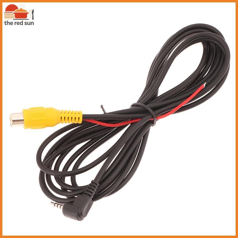TSBR 1Pc Cabo De Vídeo Para Navegador GPS RCA 2.5mm AV Conversor Visão Traseira Do Carro Câmera Estacionamento Reversa D
