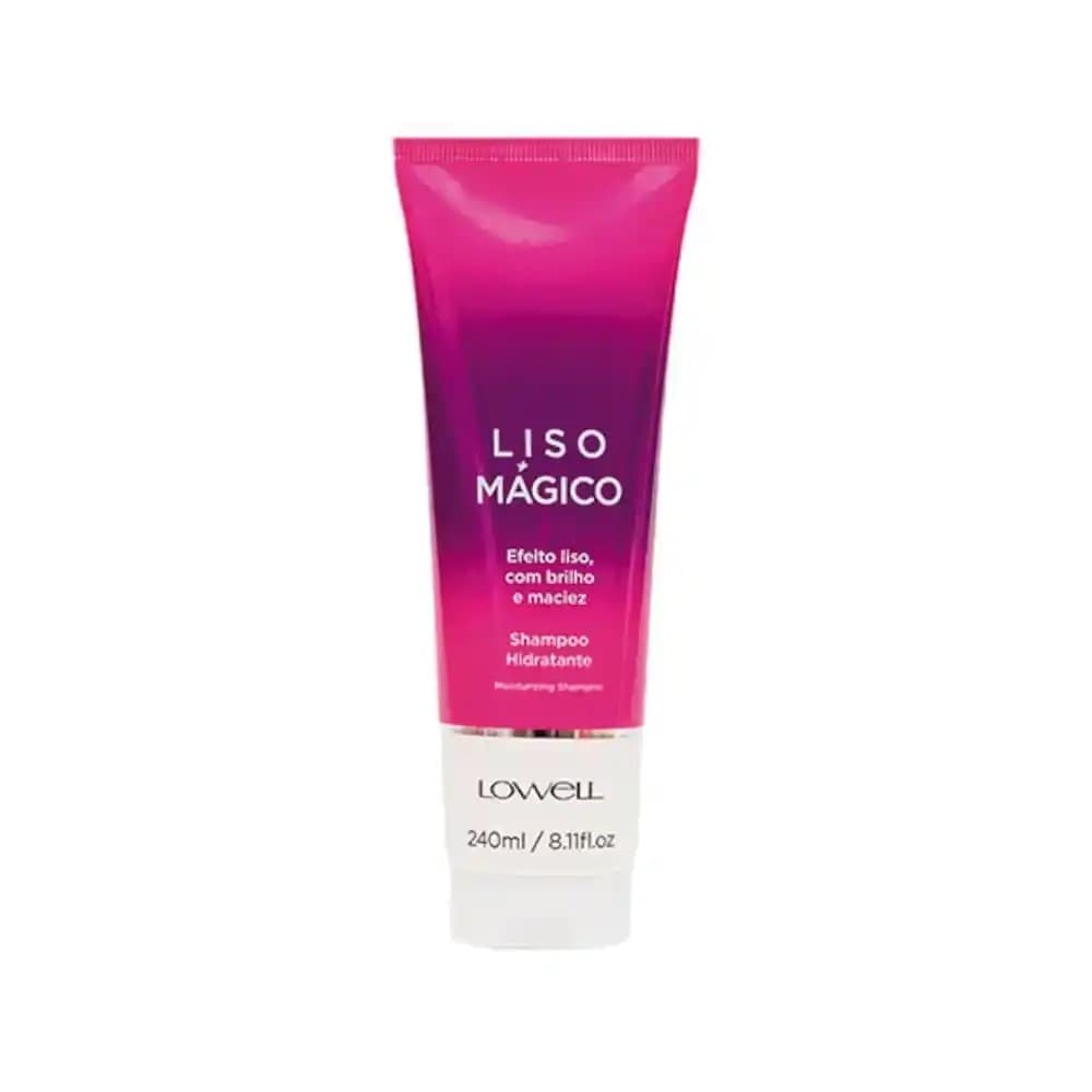Lowell Shampoo Hidratante Liso Magico  240ml