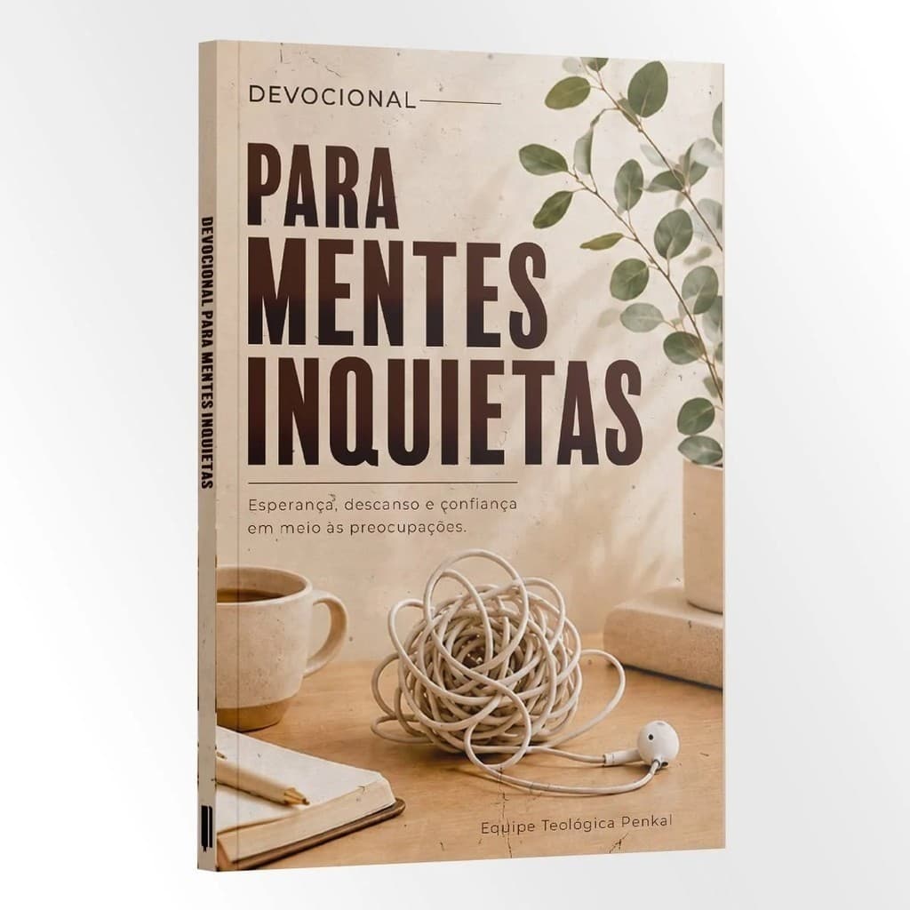 Devocional para Mentes Inquietas - Esperança, descanso e confiança em meio às preocupações | Equipe Teológica Penkal