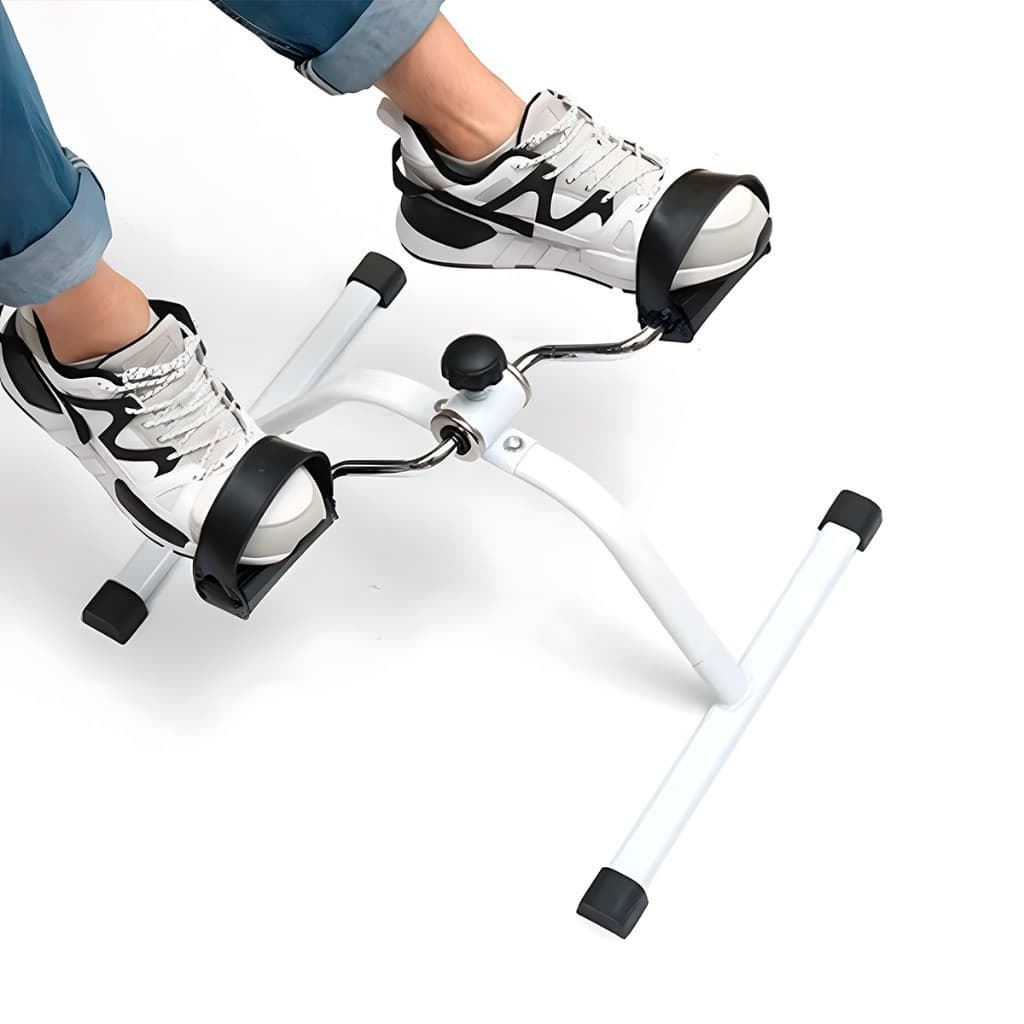 Mini Ciclo Bicicleta Ergométrica Mini Bike Fisioterapia Idosos Braços e Pernas Pedalinho Portátil