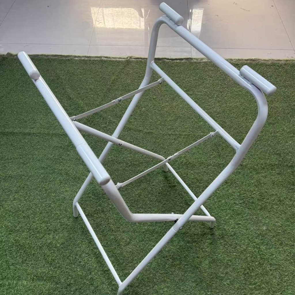 Suporte dobrável para banheira de bebê, sem curvatura, para banho de bebê recém-nascido, estrutura de suporte antiferrug