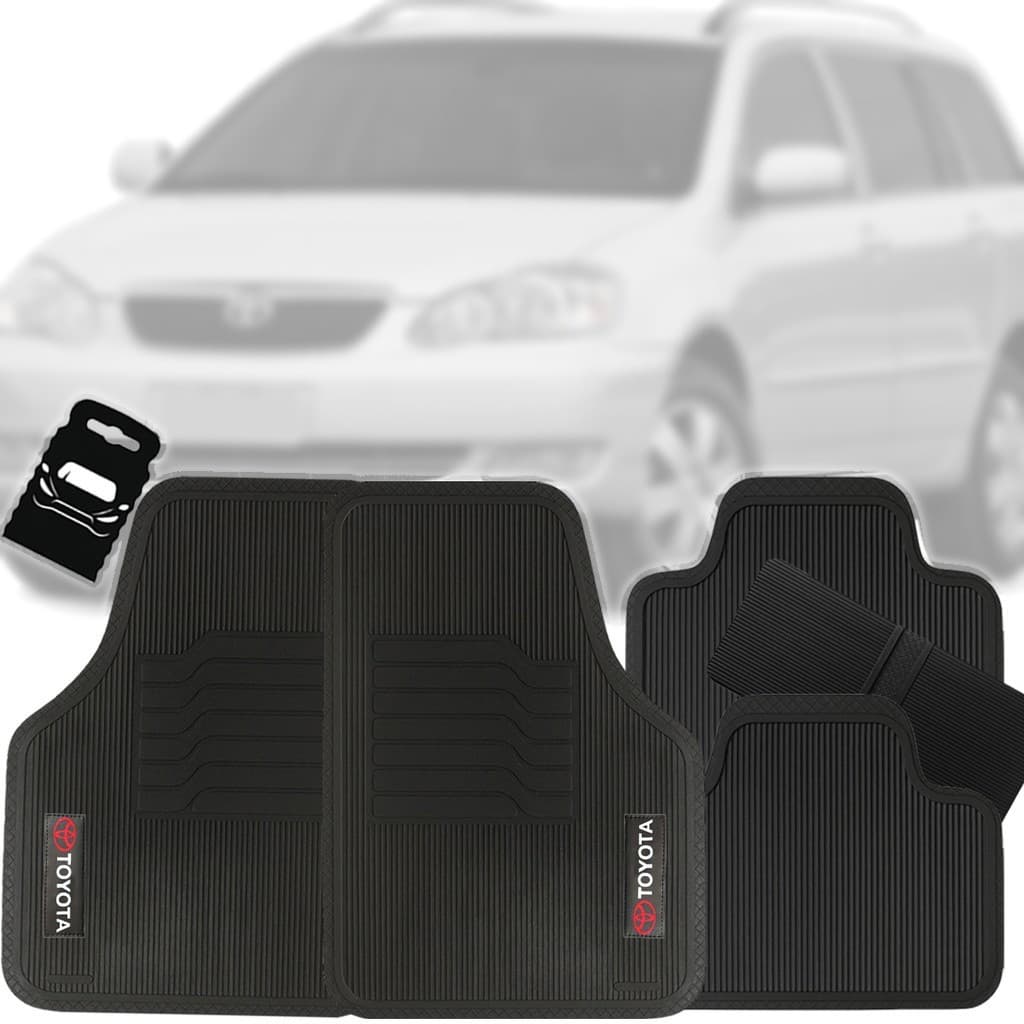 Tapete Automotivo Universal Borracha Fielder 2004 2005 2006 2007 2008