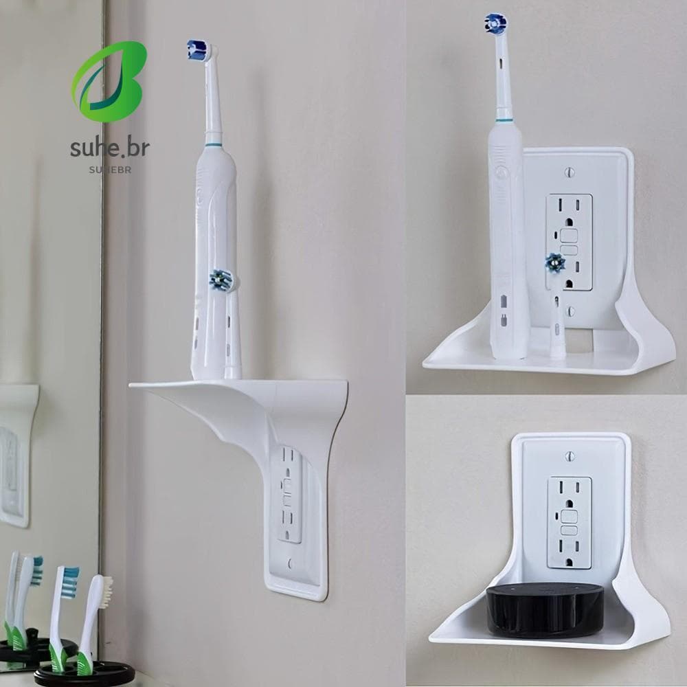 SFBSF Prateleira De Tomada Racks E Suportes Para De Parede Suporte Carregamento De Telefone Em Rack Usb