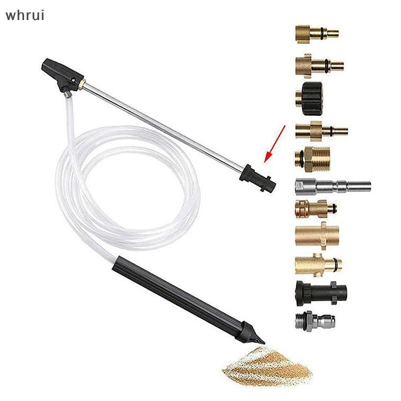 [WHRUI] Kit De Mangueira De Lixadeira De Alta Pressão Para Limpeza De Lavagem De Carros