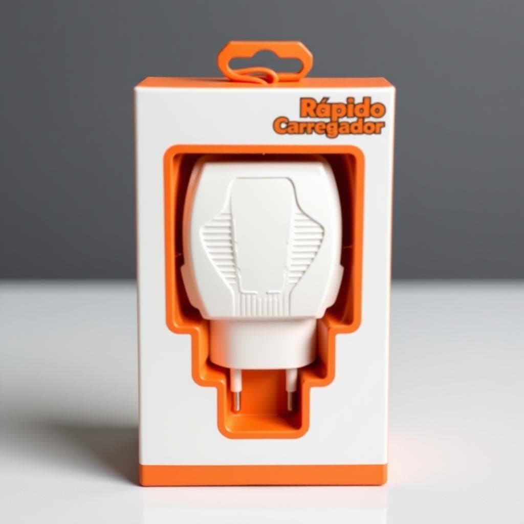 Carregador de Parede Rápido USB Bivolt para Celular e Dispositivos