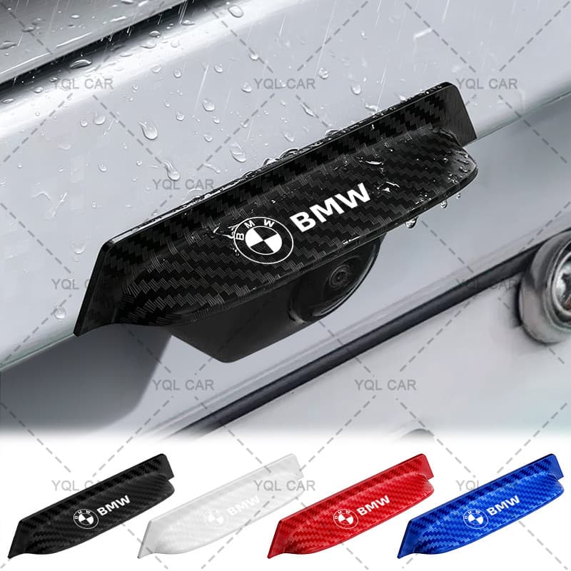 1/2 Pçs Protetor De Chuva Da Câmera Traseira Do Carro Escudo Visão Para BMW E61 E90 E82 E70 E71 E82 E87 E88 E89 E90 X5 X