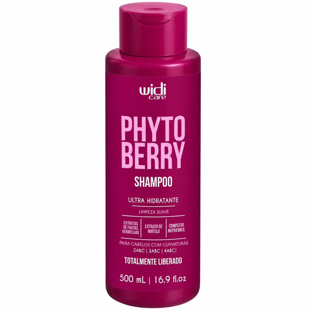 Shampoo Phytoberry Ultra Hidratante Widi Care 500ml