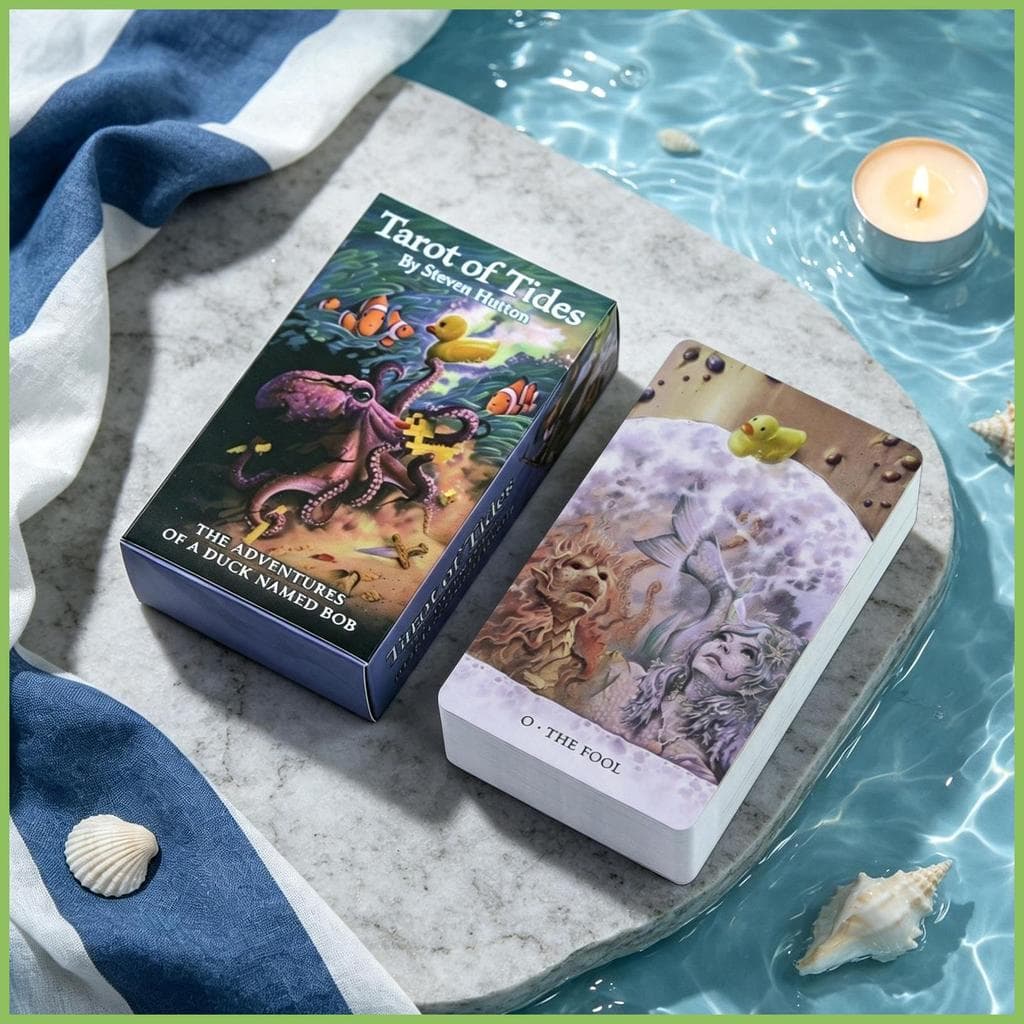 Cartas De Tarô Pato Temático Portátil Deck Jogos De Tabuleiro Família Noite Jogo Para Mulheres Homens Reunião Feriado qi