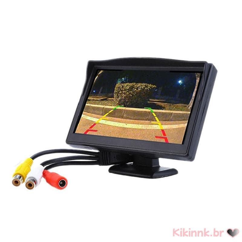 Monitor De Visão Traseira Do Carro Kiki 5 Na Tela Para Visualização Reversa Da Câmera