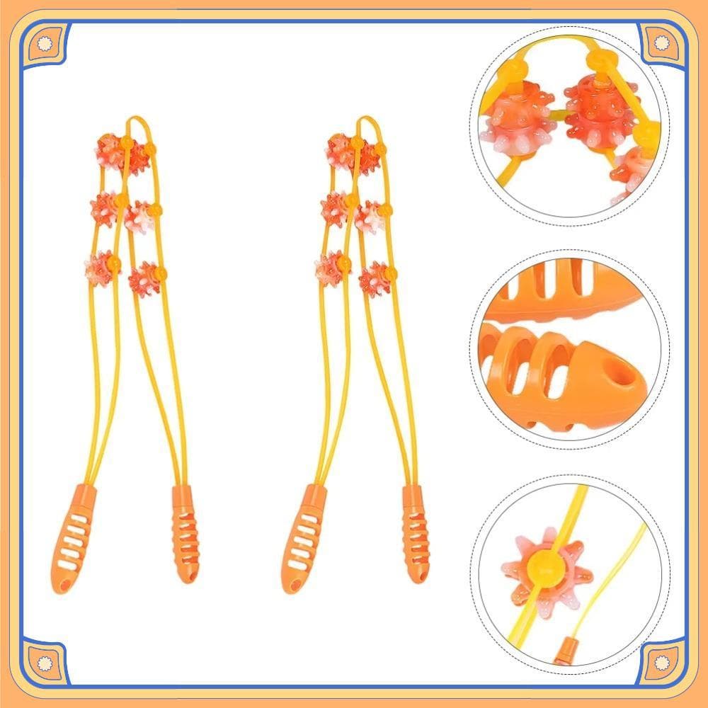 Massageador Traseiro , Ferramenta De Rolo De Massagem Multifuncional , Contas Fitness , Muscular De Ombro E Pescoço