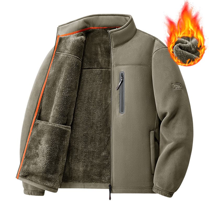 2026 Novo estilo jaqueta de venda quente masculina jaqueta de lã austríaca jaqueta superior outono inverno forro de lã e