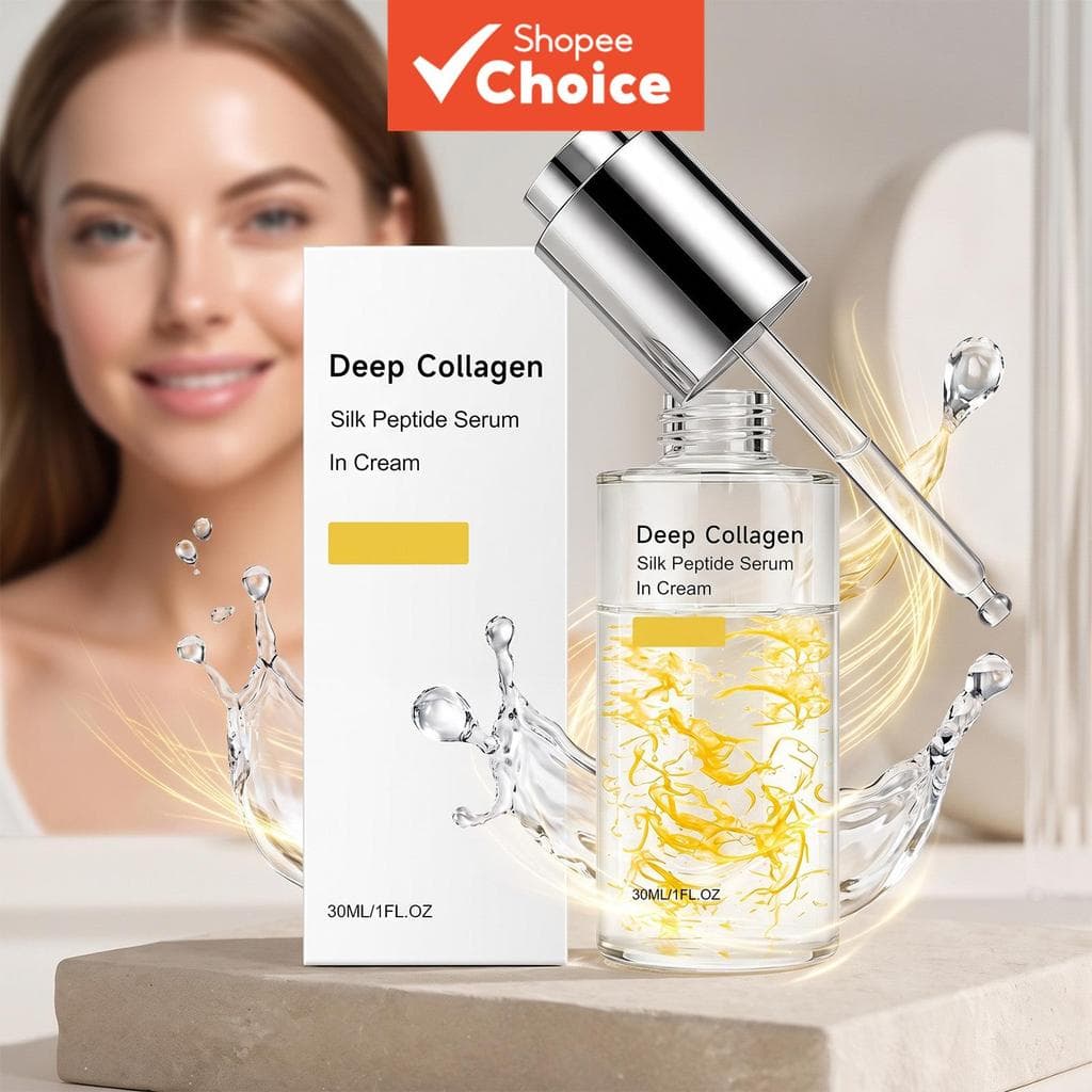 de s de e Seda 30 ml Anti-Idade Facial Suave + Disfarça Linhas Finas e Rugas, s de Cobre Para Todos os Tipos de Pele