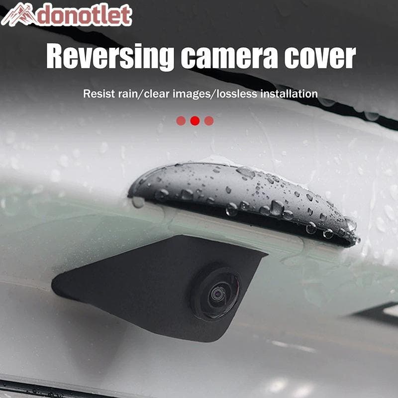 Donotlet Capa De Chuva Para Câmera Traseira De Carro , Proteção Contra Automóvel , Protetor De À Prova D'água , Acessóri