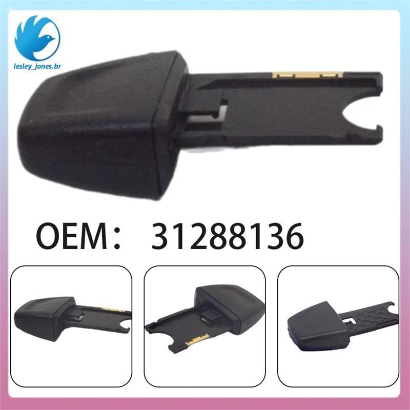 [lesley_jones.br] Para S90 V90 S90L XC60 XC90 31288136 Suporte Bandeja De Cartão SIM Telefone De Carro