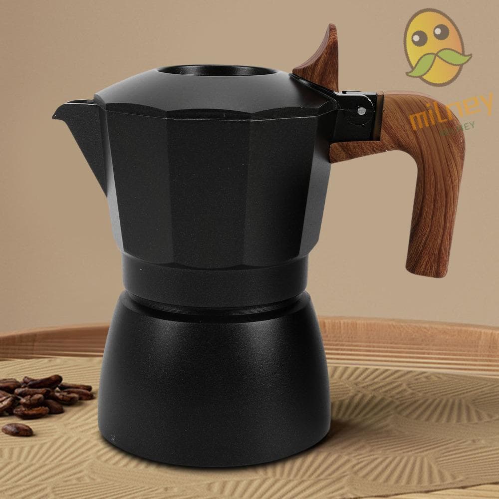 Máquina De Café Expresso Com Fogão , Capacidade De 2 Xícaras , 100ml , Volume , Cafeteira , Extração De Alta Pressão