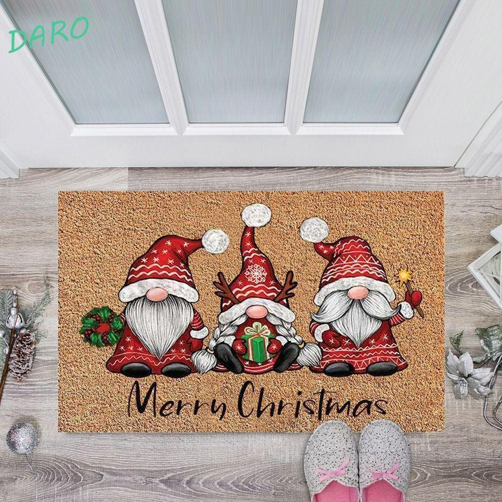 DARO Tapete De Corredor Gnome Antiderrapante Banheiro Tapetes De Cozinha Decoração De Casa Sala De Estar Quarto