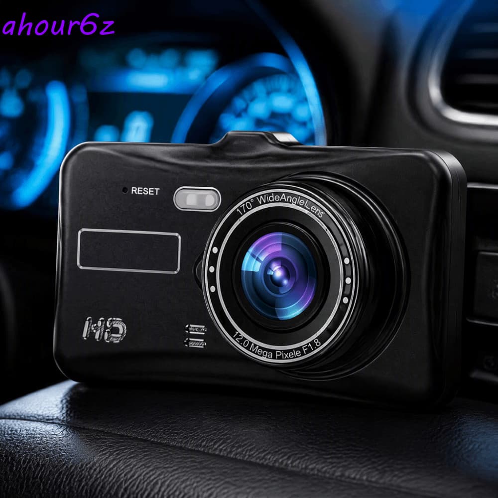 DVR Para Carro , Câmera FULL HD 1080P Com Tela Sensível Ao Toque , Lente Dupla , Visão Noturna Frontal E Traseira , Grav