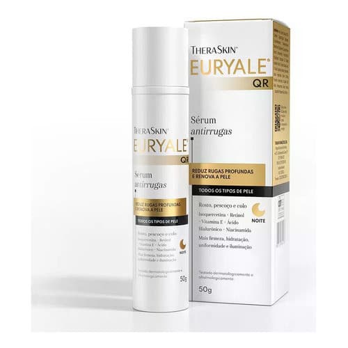Euryale Qr Rosto Colo E Pescoço Sérum Anti Idade Theraskin 50g
